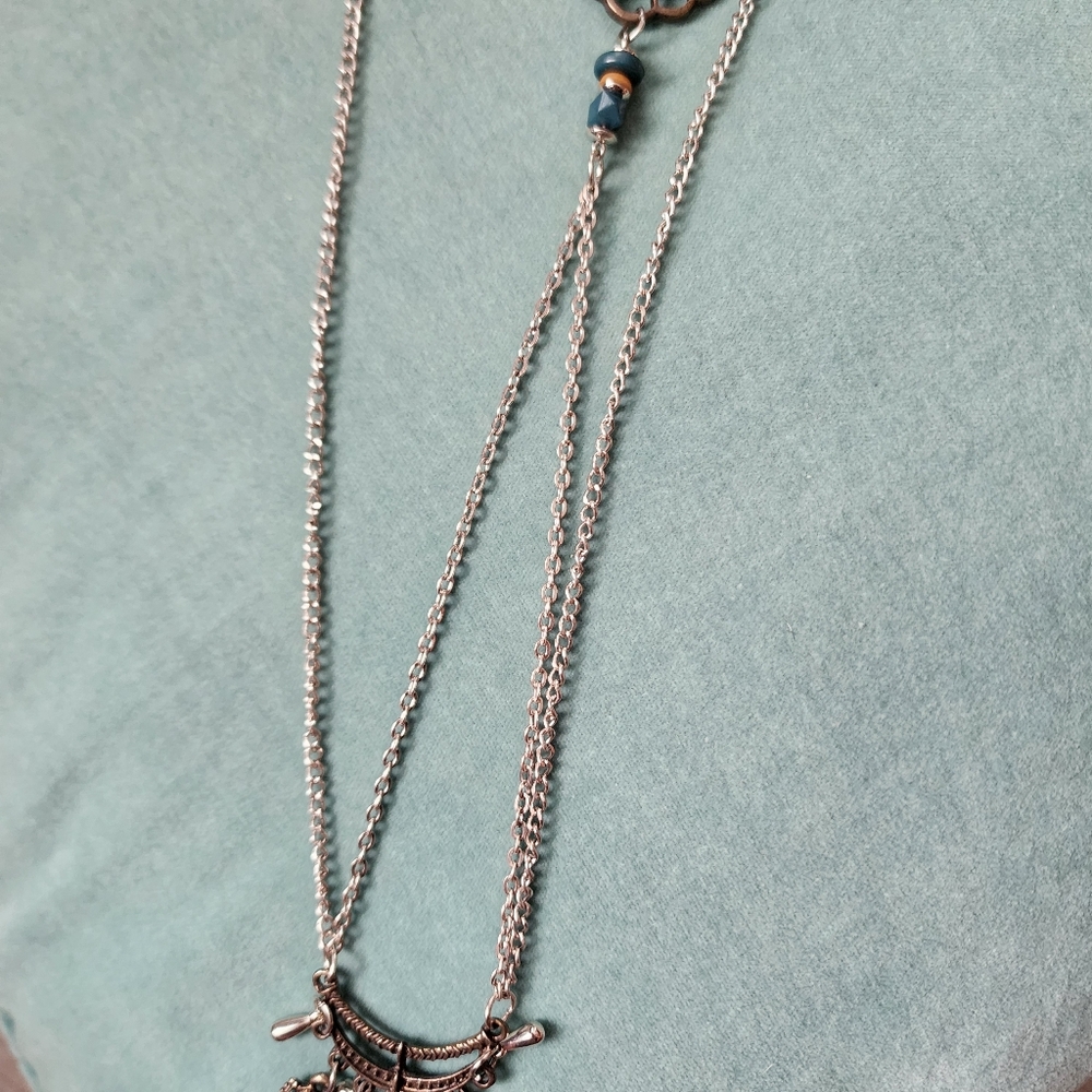Long boho necklace - Picture 10 of 15
